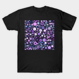 Lavender Bubbles at Midnight T-Shirt